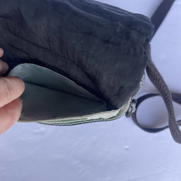 Kipling Crossbody Bag Purse Sling Black Zip Card Slots Pockets - Picture 8 of 14